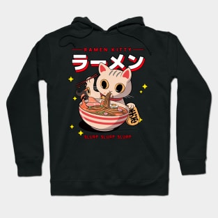 Ramen Noodles Kitty Hoodie